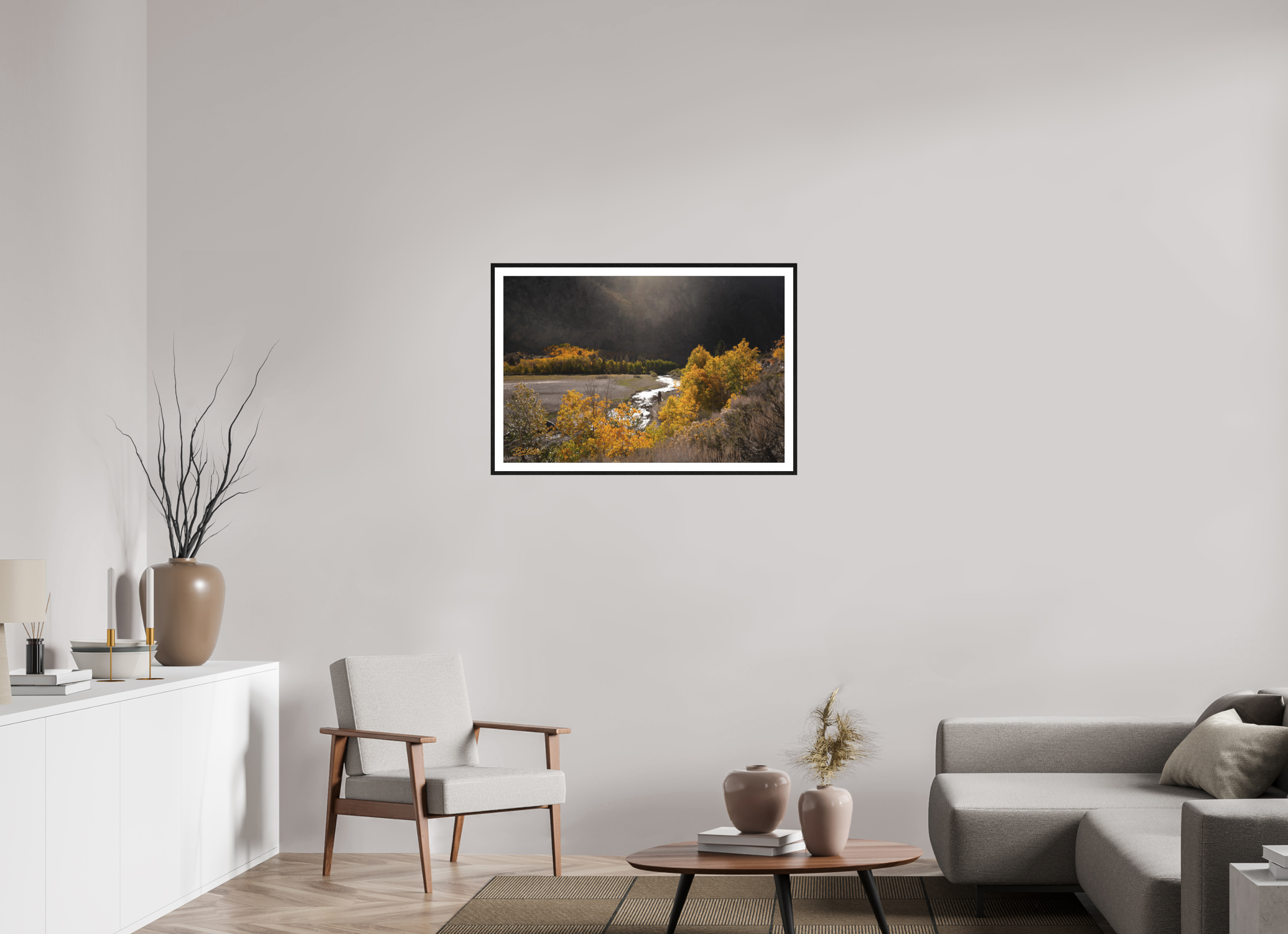 36 x 24″, Fine Art - Acrylic - Framed First Light on the Loop
