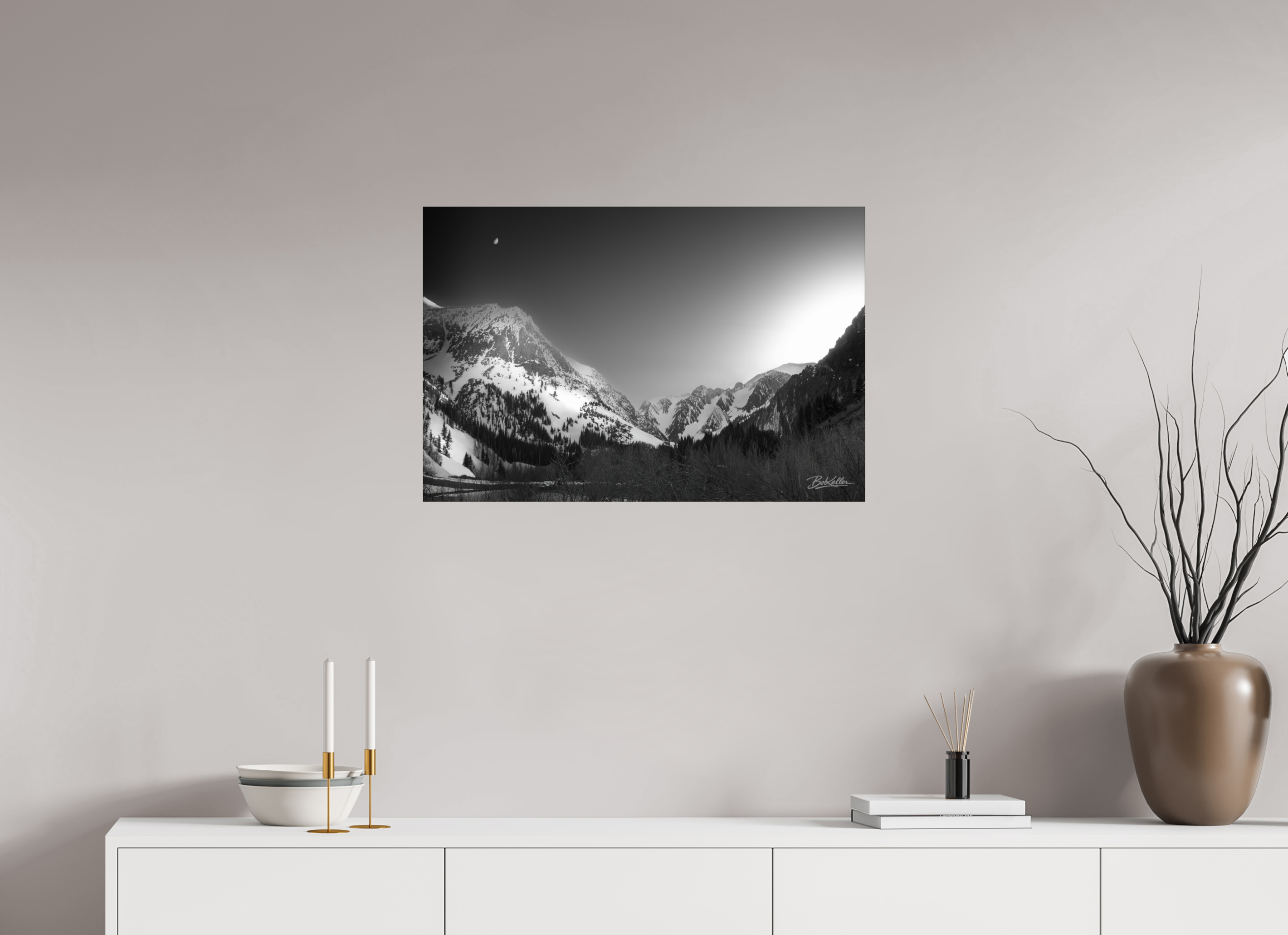 30 x 20″, Fine Art Print-Only Last Light in the Canyon