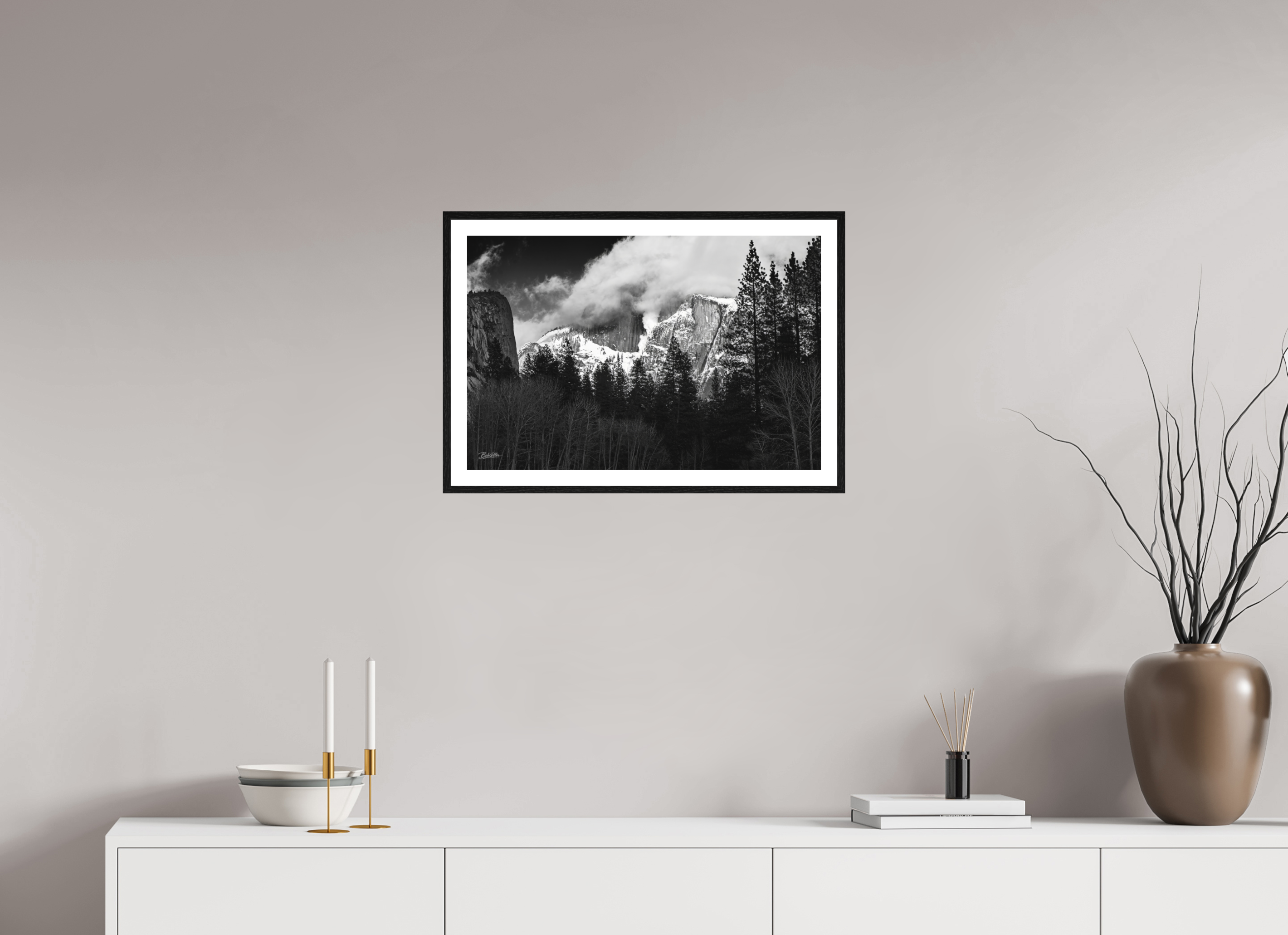 24 x 16″, Fine Art - Acrylic - Framed Stillness and Fury