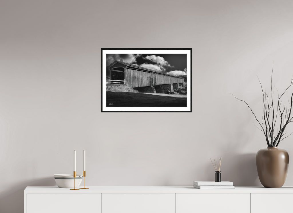 24 x 16″, Fine Art - Acrylic - Framed Spanning the Centuries