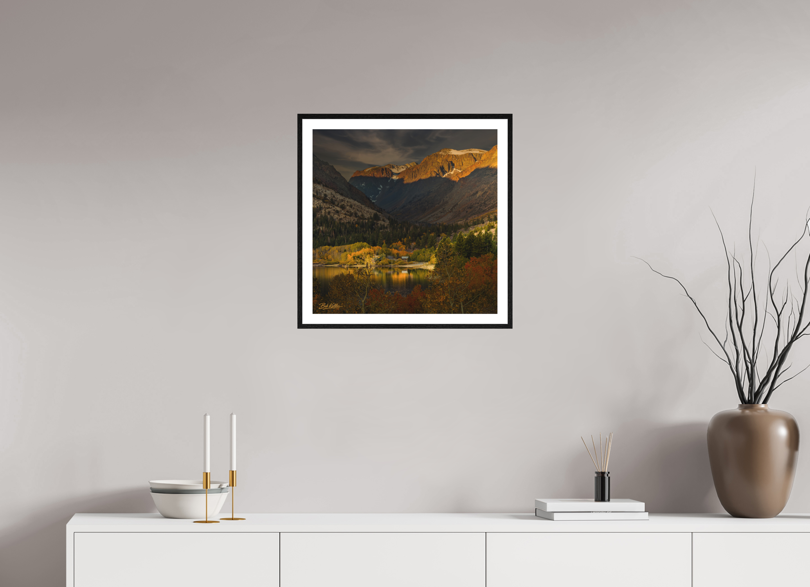 20 x 20″, Fine Art - Acrylic - Framed Cradle of Light