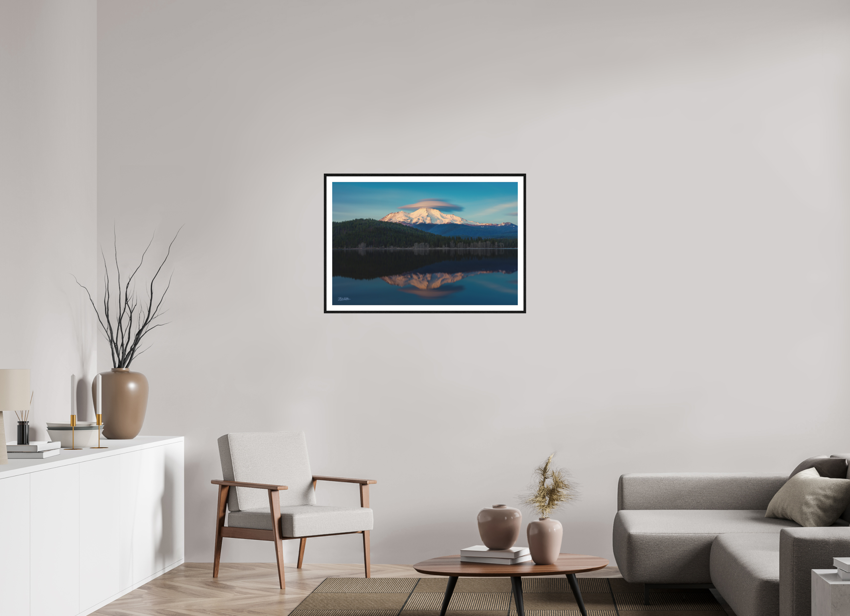 36 x 24″, Fine Art - Acrylic - Framed Crown of Stillness