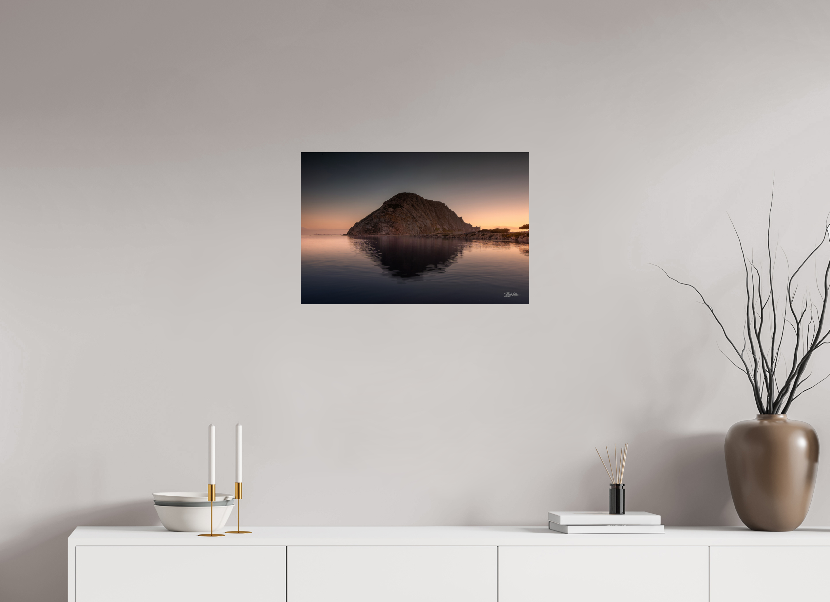 24 x 16″, Fine Art Print-Only Morro Mirage