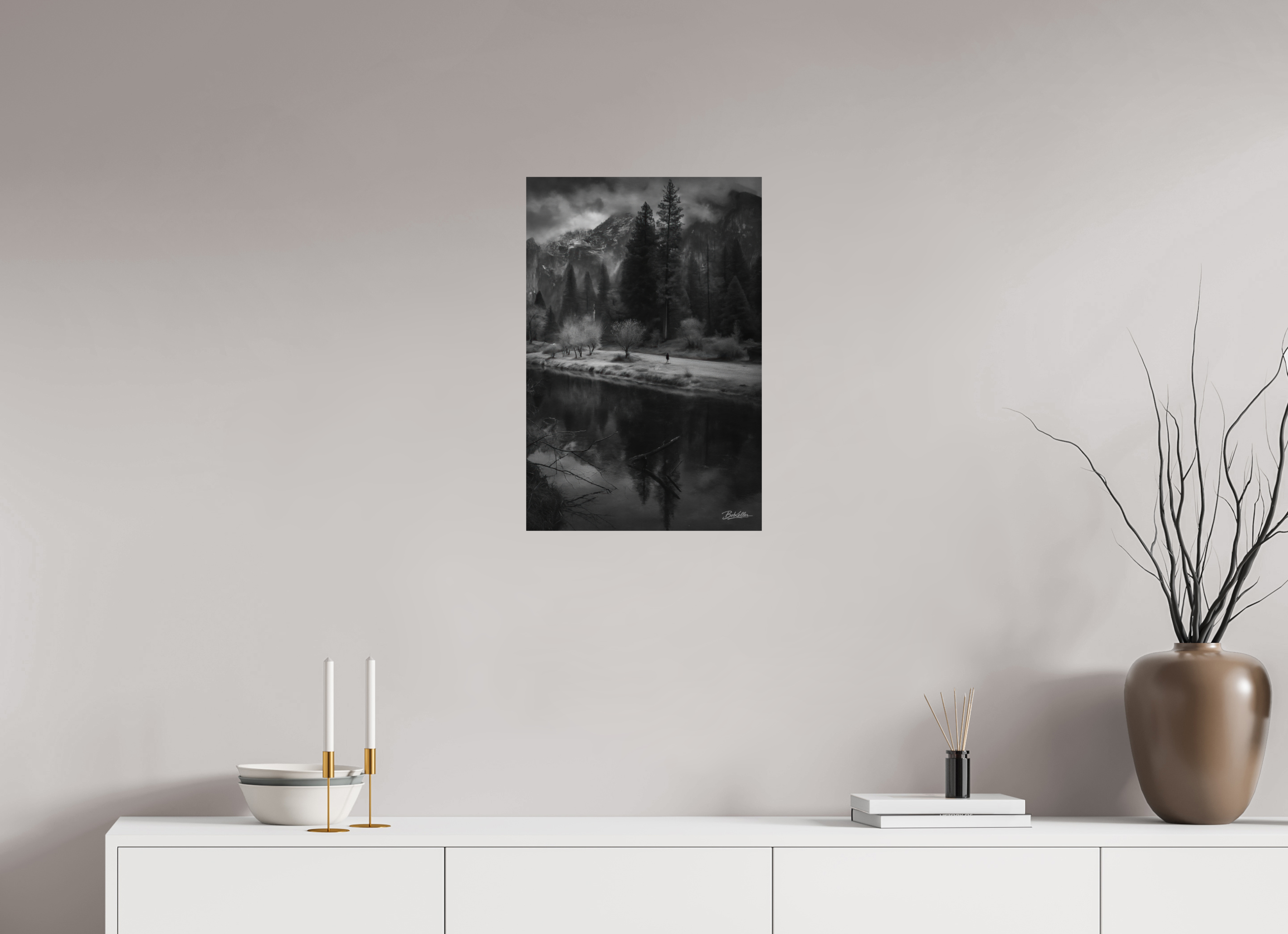 16 x 24″, Fine Art Print-Only Solitude in the Valley