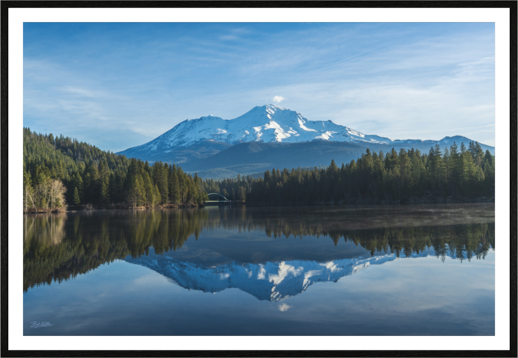 Main image First Light on Shasta