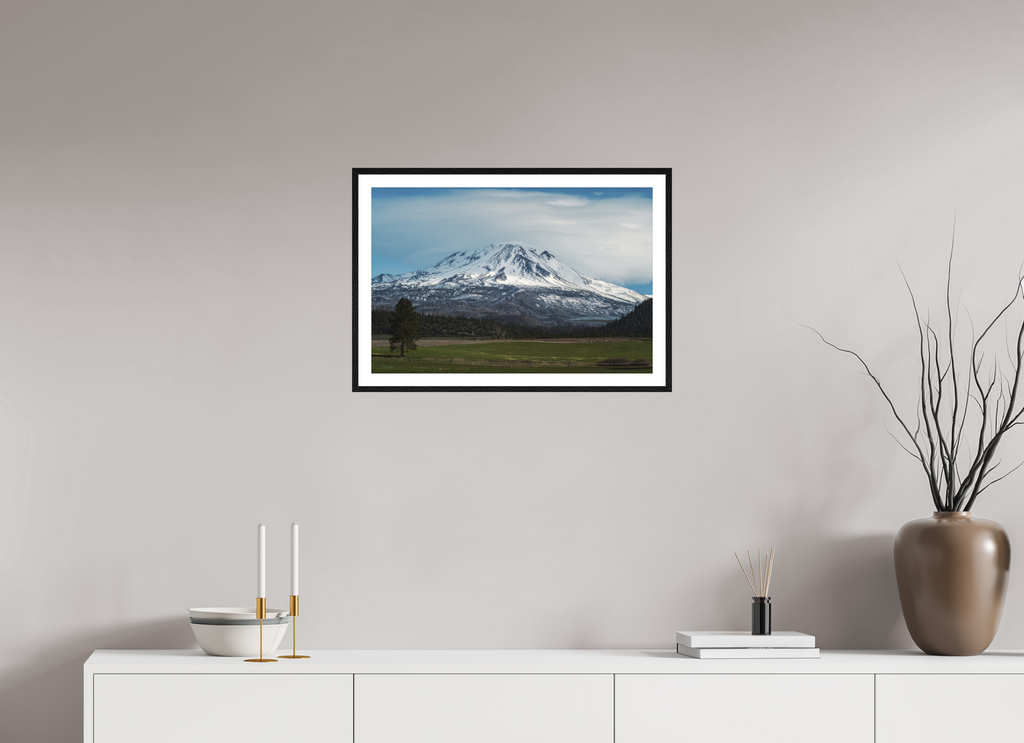 24 x 16″, Fine Art - Acrylic - Framed Volcanic Silence
