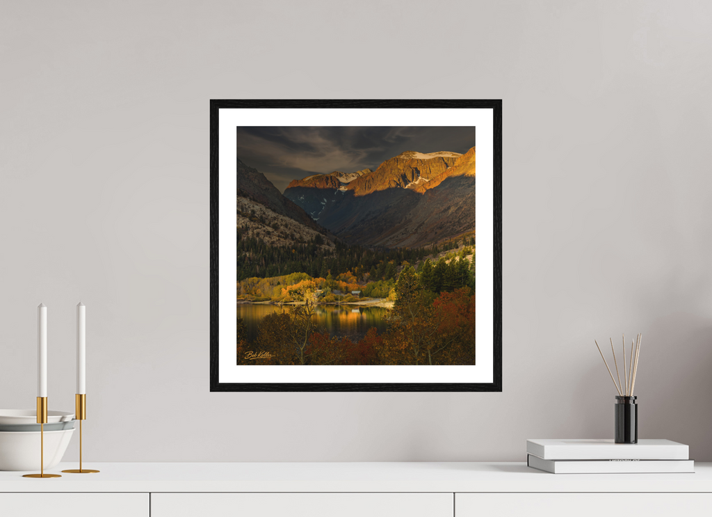 15 x 15″, Fine Art - Acrylic - Framed Cradle of Light