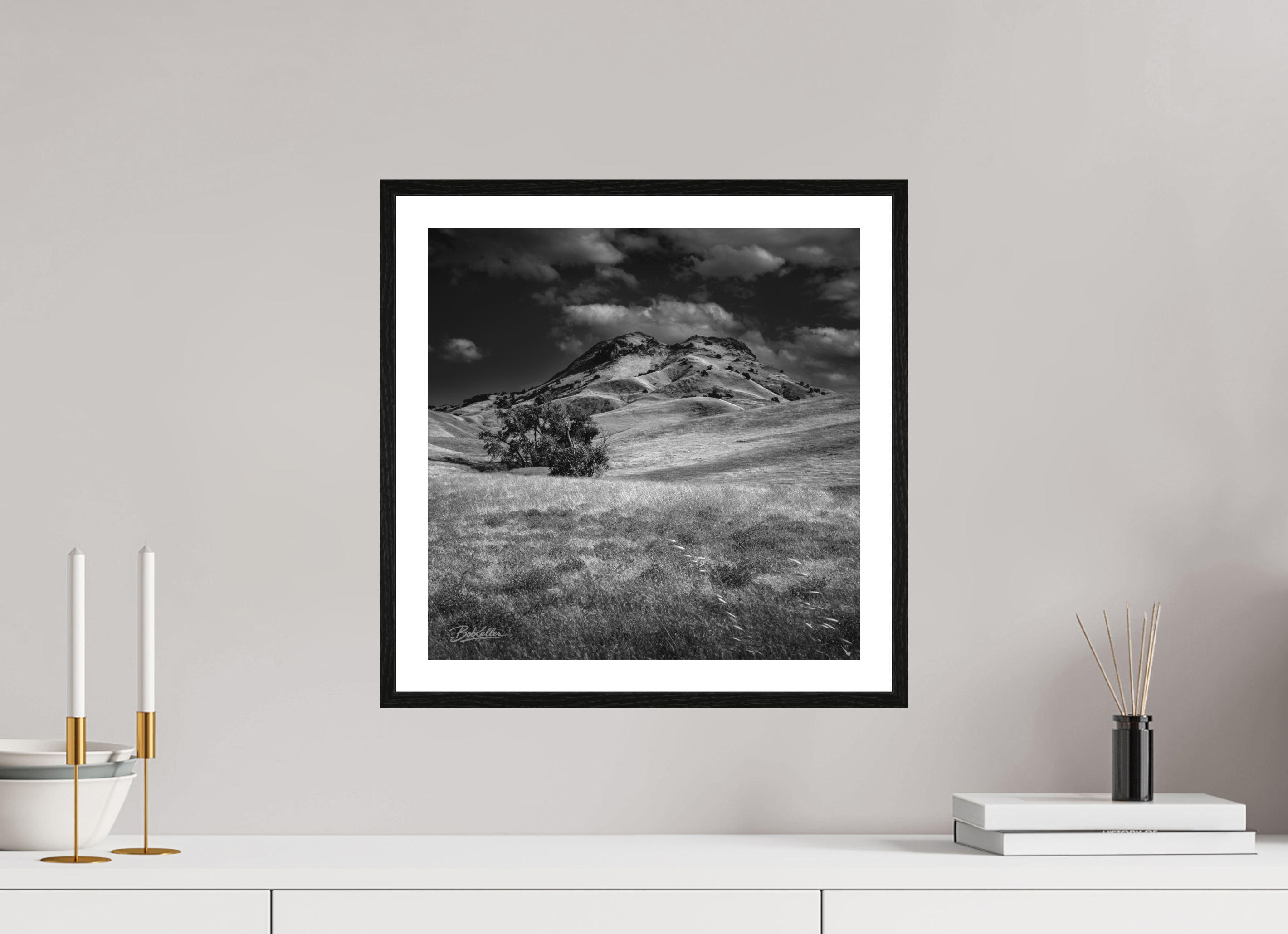 15 x 15″, Fine Art - Acrylic - Framed Volcanic Expression