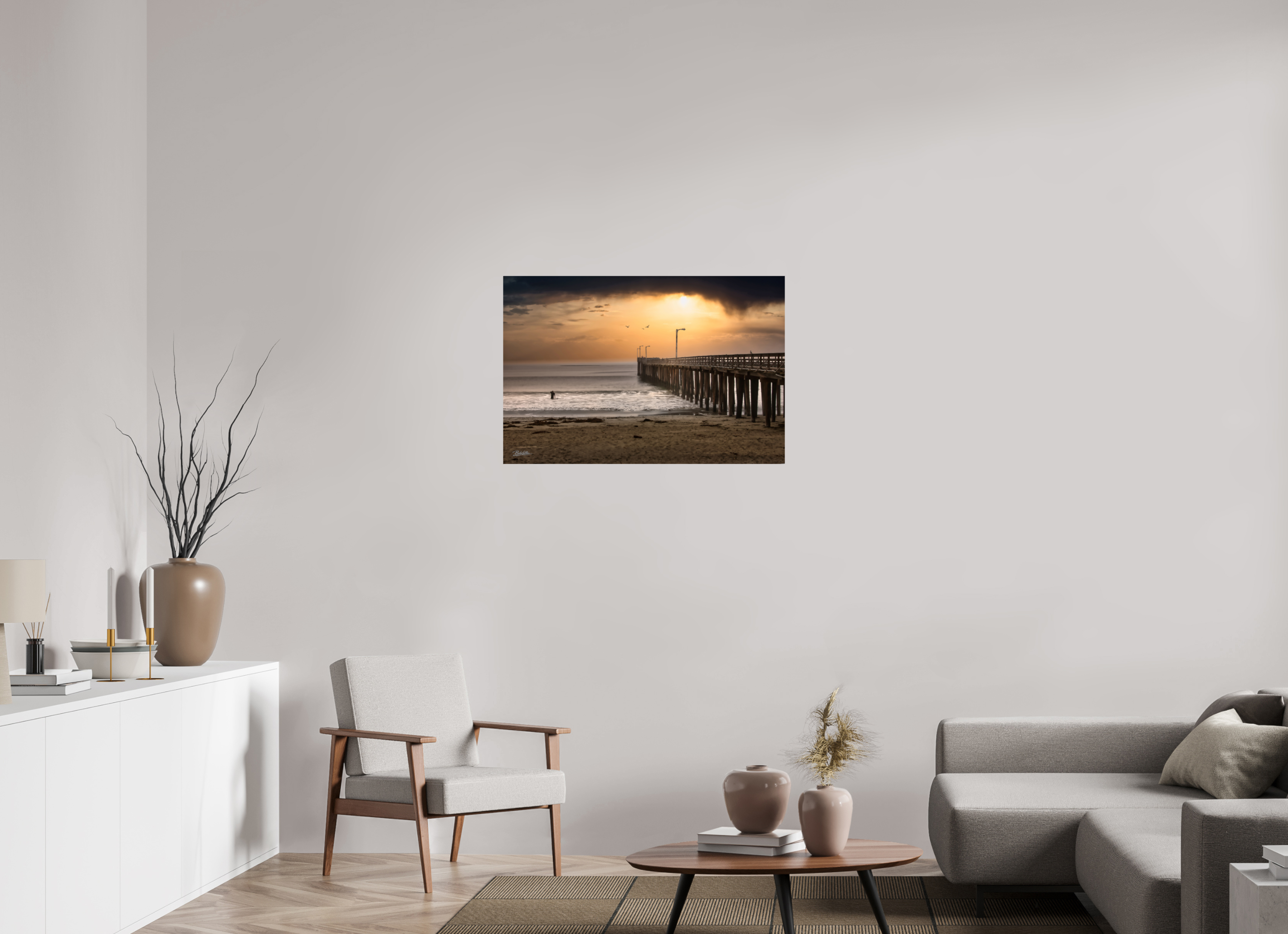 36 x 24″, Fine Art Print-Only Big Sur Sunset