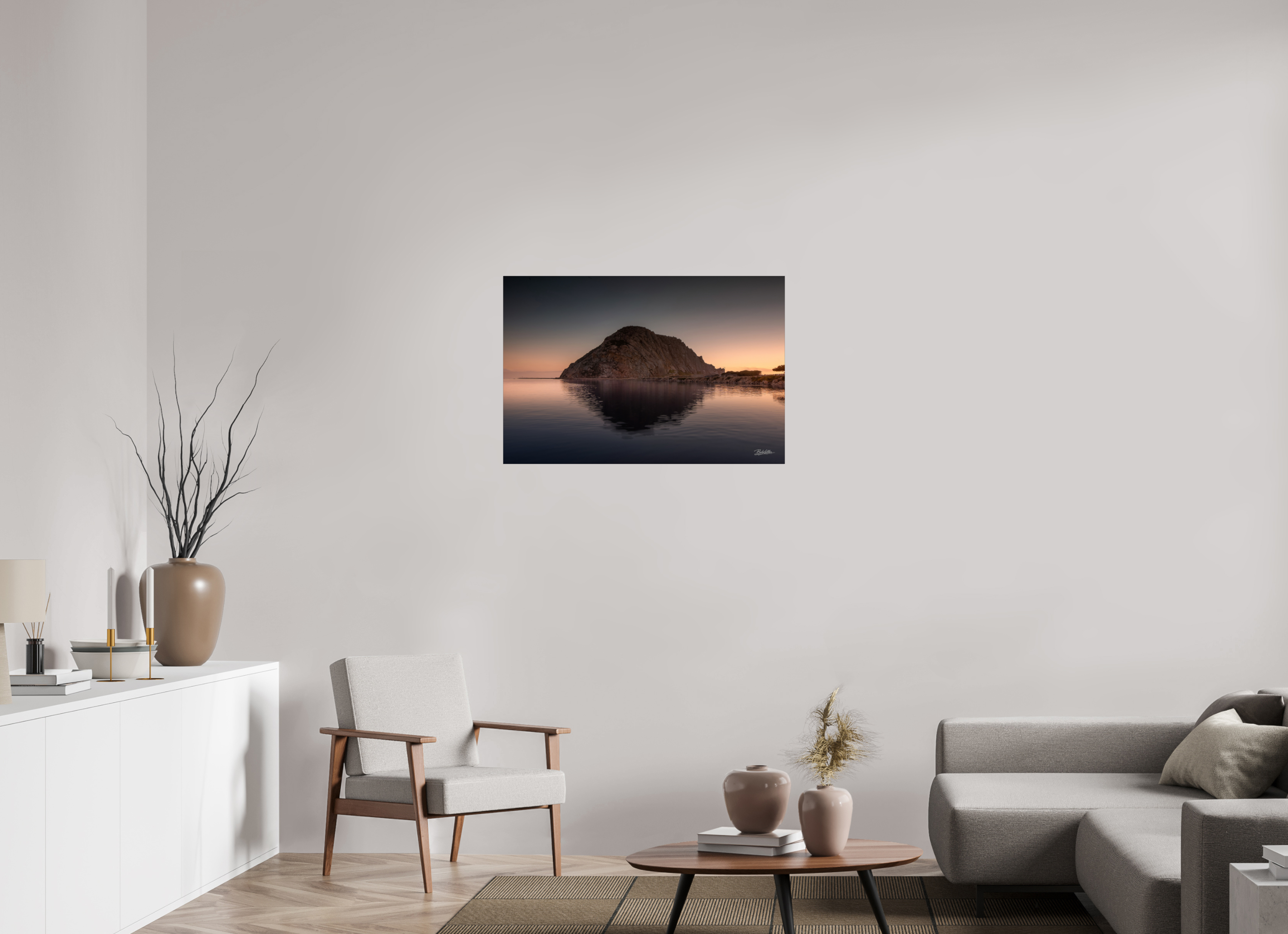 36 x 24″, Fine Art Print-Only Morro Mirage