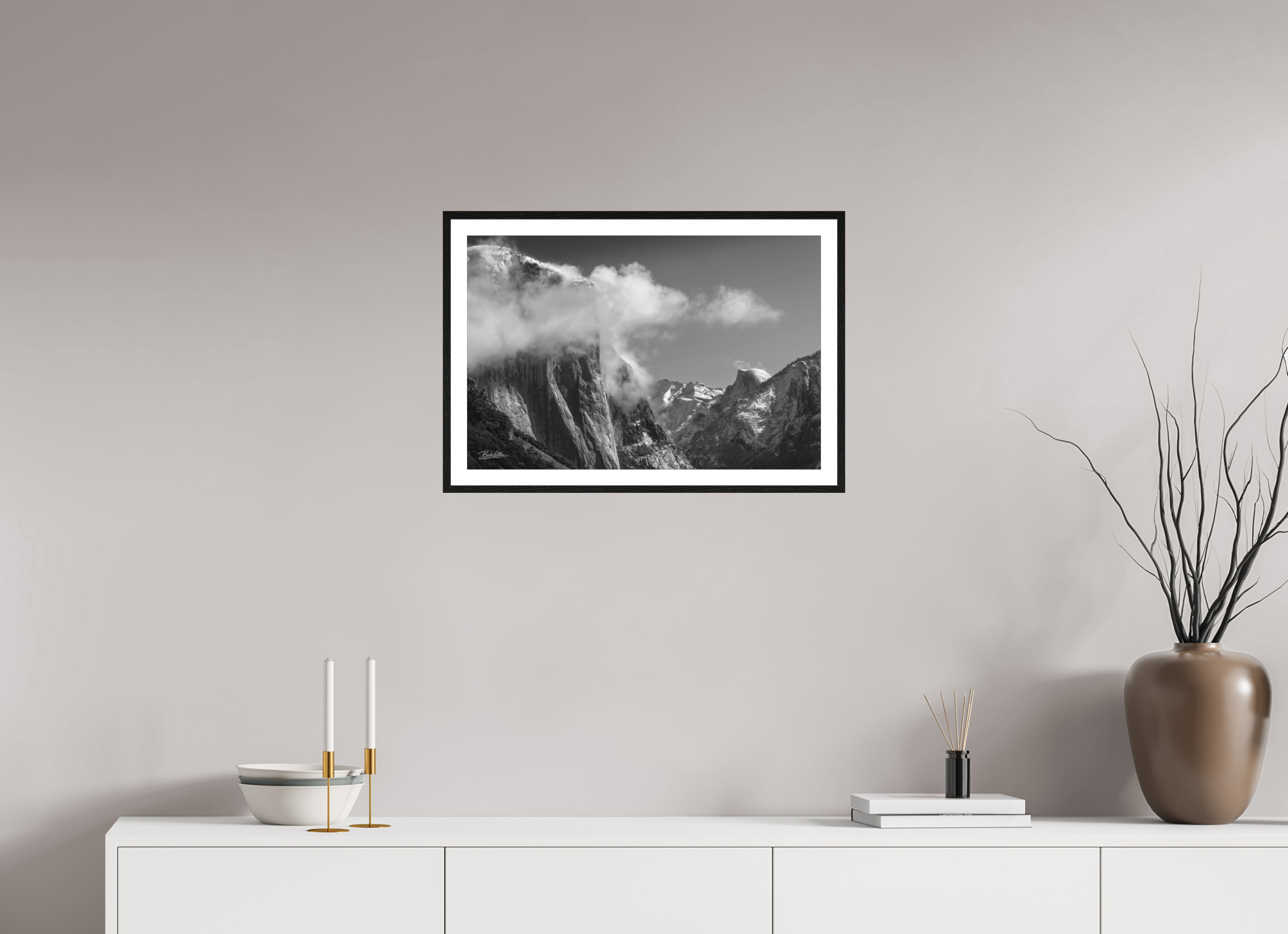 24 x 16″, Fine Art - Acrylic - Framed Giants of Granite