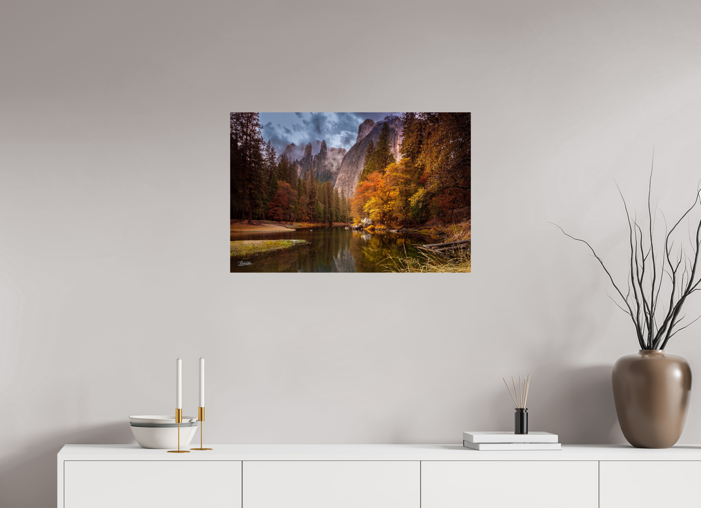 30 x 20″, Fine Art Print-Only Merced Silence