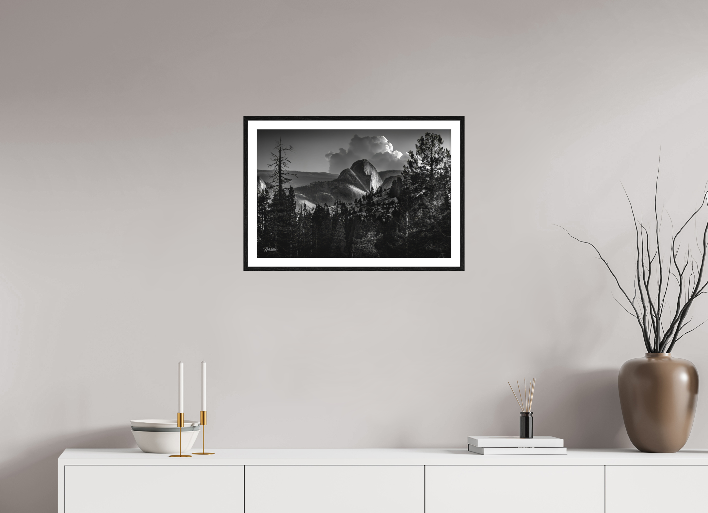 24 x 16″, Fine Art - Acrylic - Framed Sentinel of the Sierras