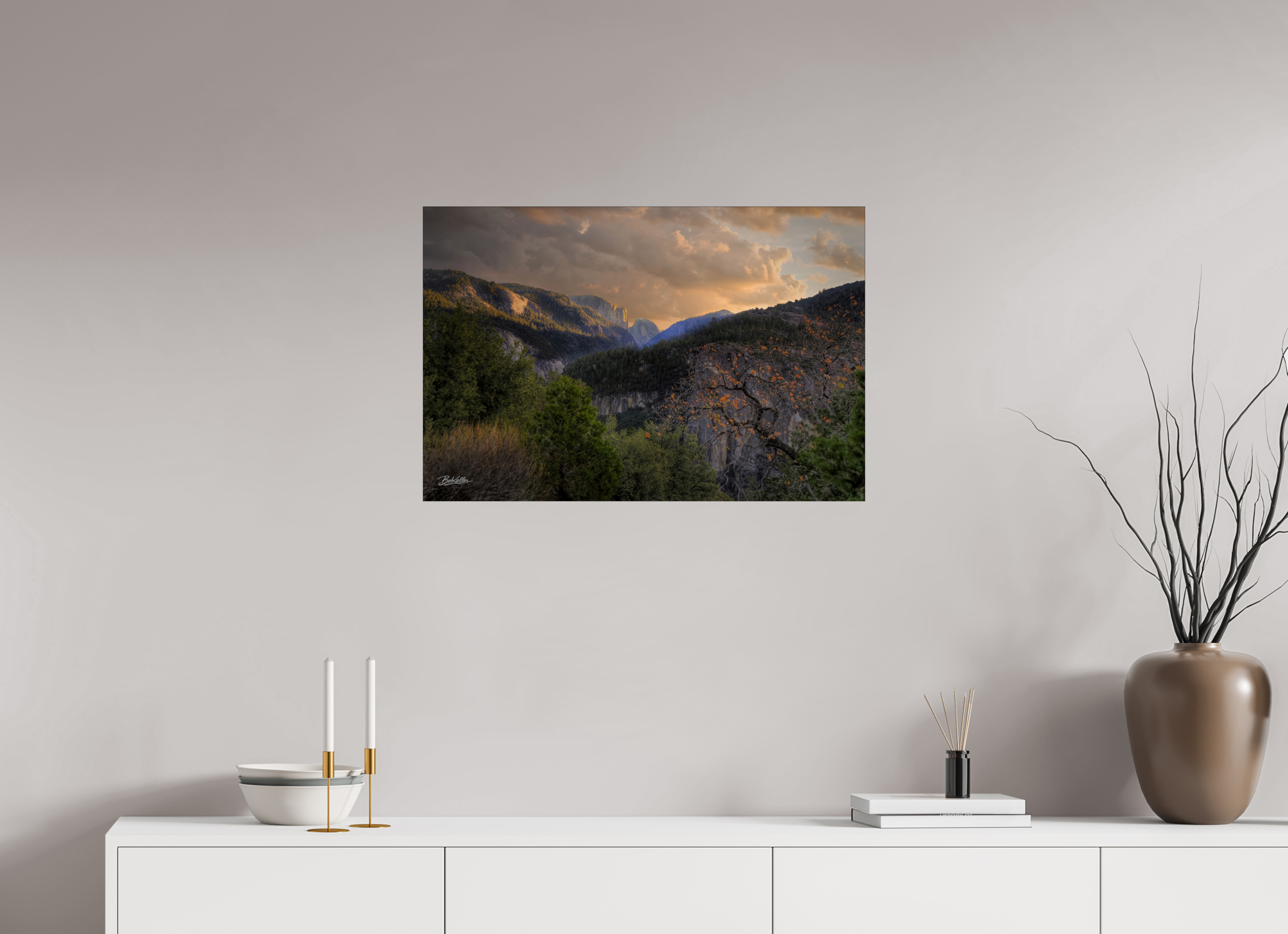 30 x 20″, Fine Art Print-Only Into the Valley