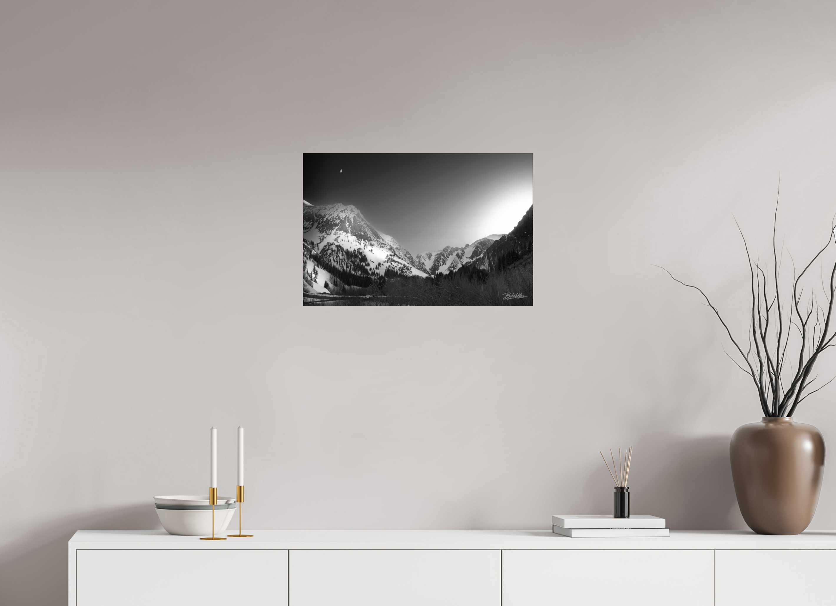 24 x 16″, Fine Art Print-Only Last Light in the Canyon