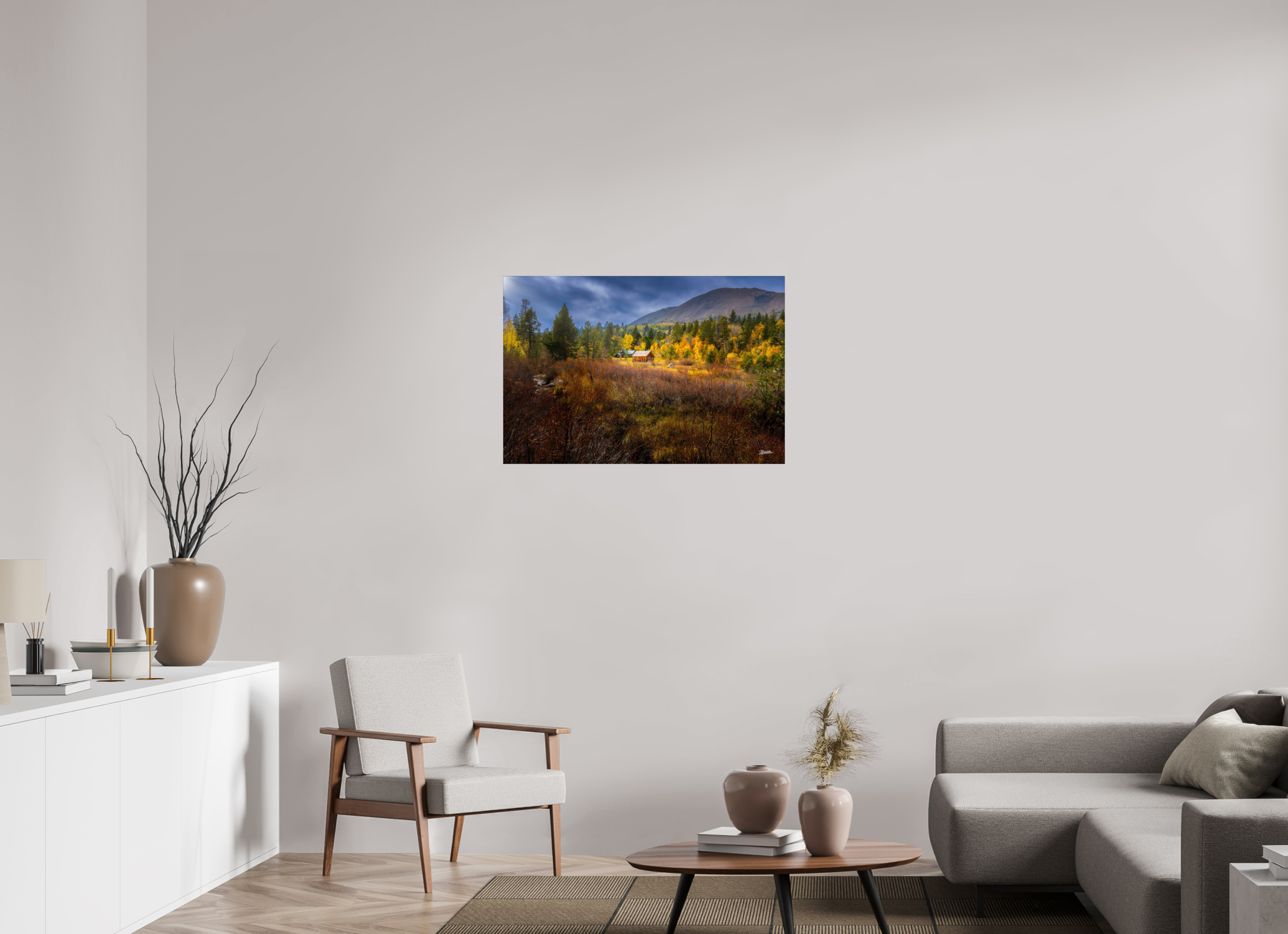 36 x 24″, Fine Art Print-Only Hope Valley Hushed