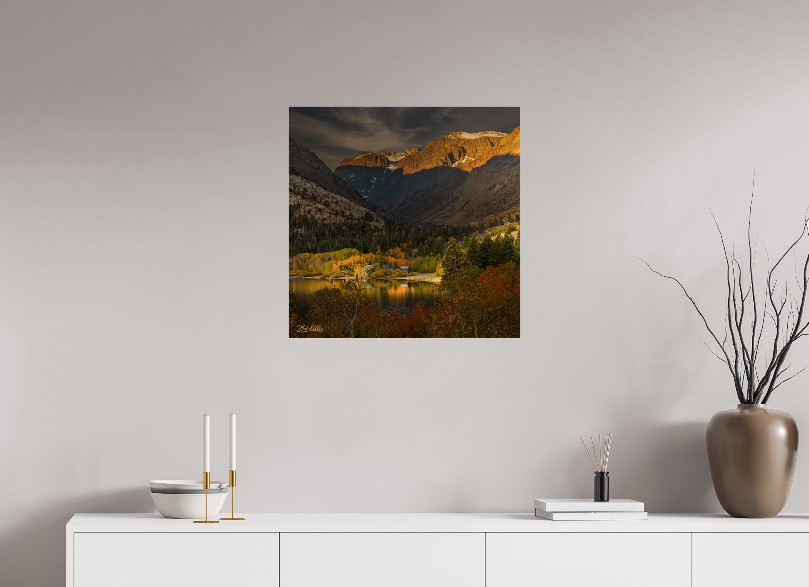 25 x 25″, Fine Art Print-Only Cradle of Light