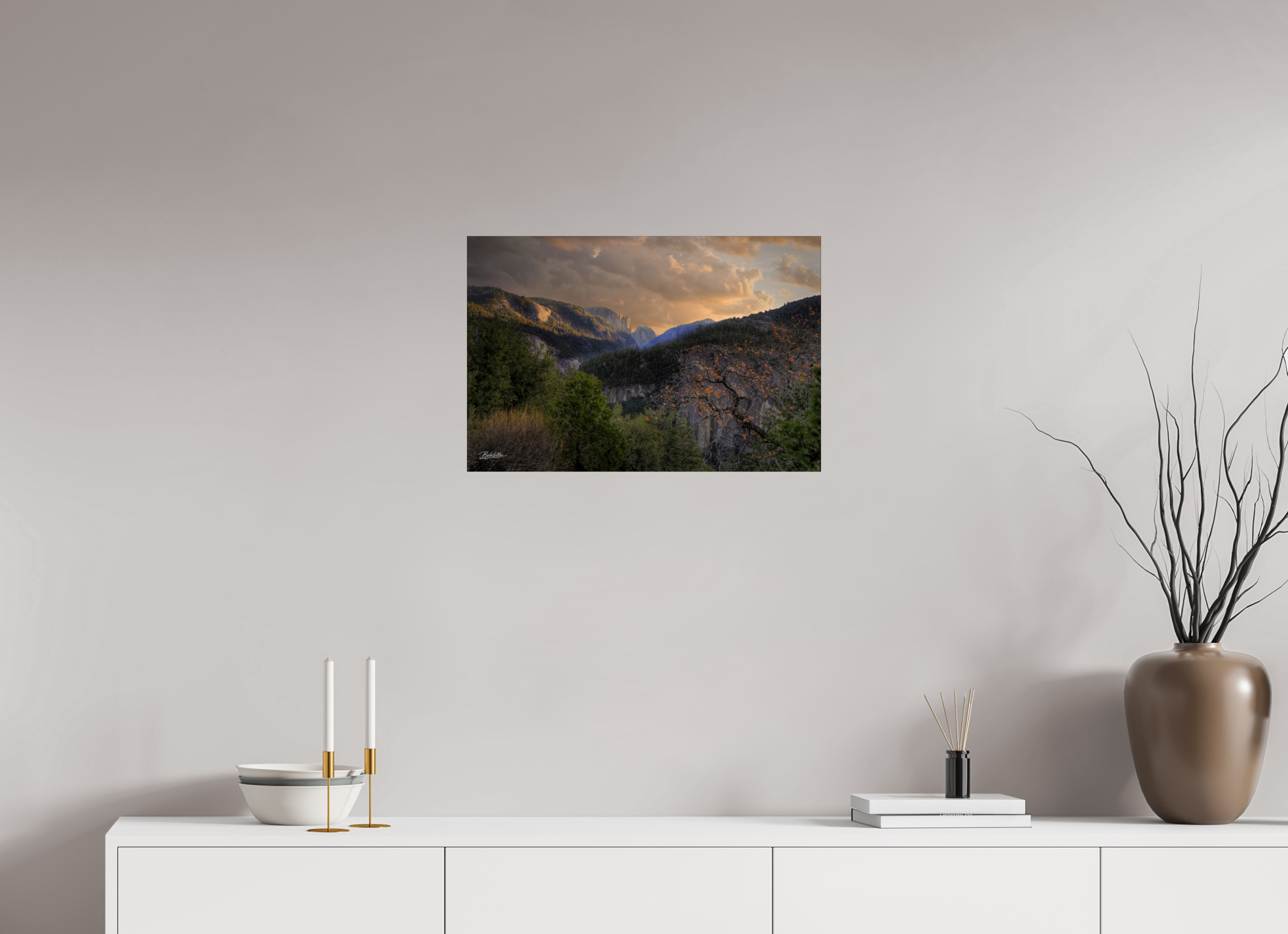 24 x 16″, Fine Art Print-Only Into the Valley