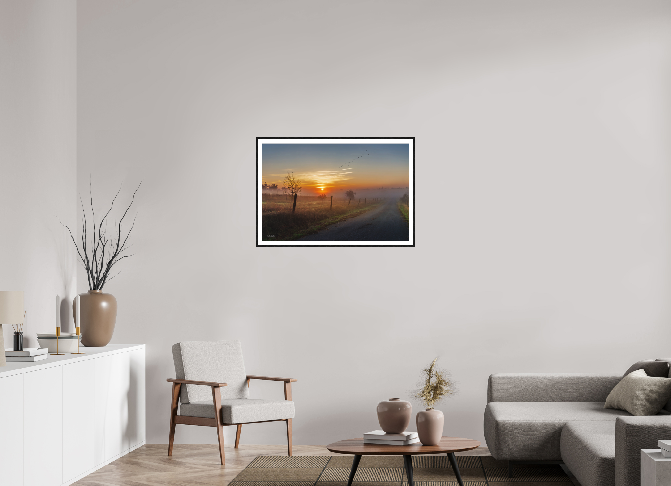 36 x 24″, Fine Art - Acrylic - Framed After the Harvest