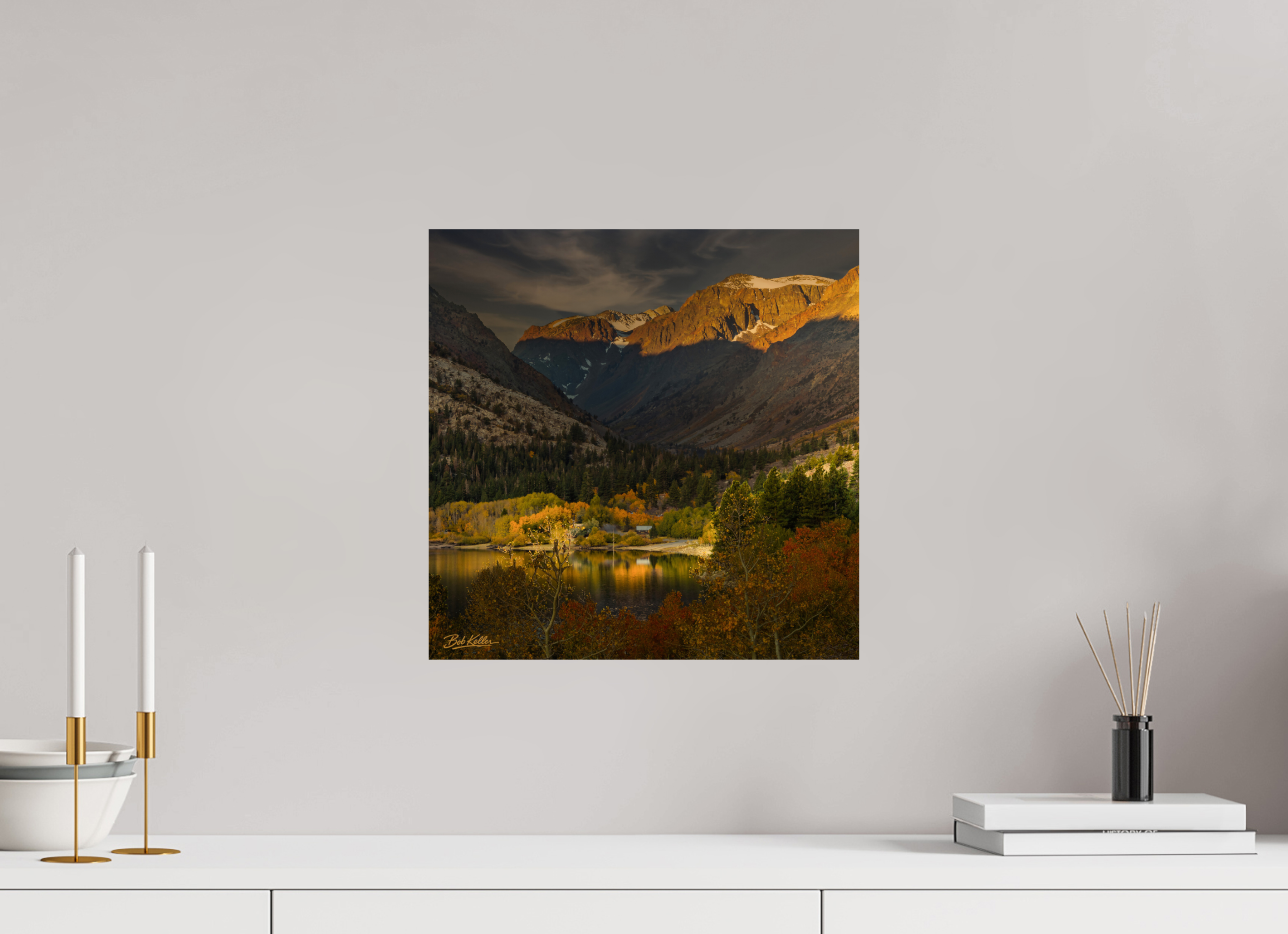 15 x 15″, Fine Art Print-Only Cradle of Light