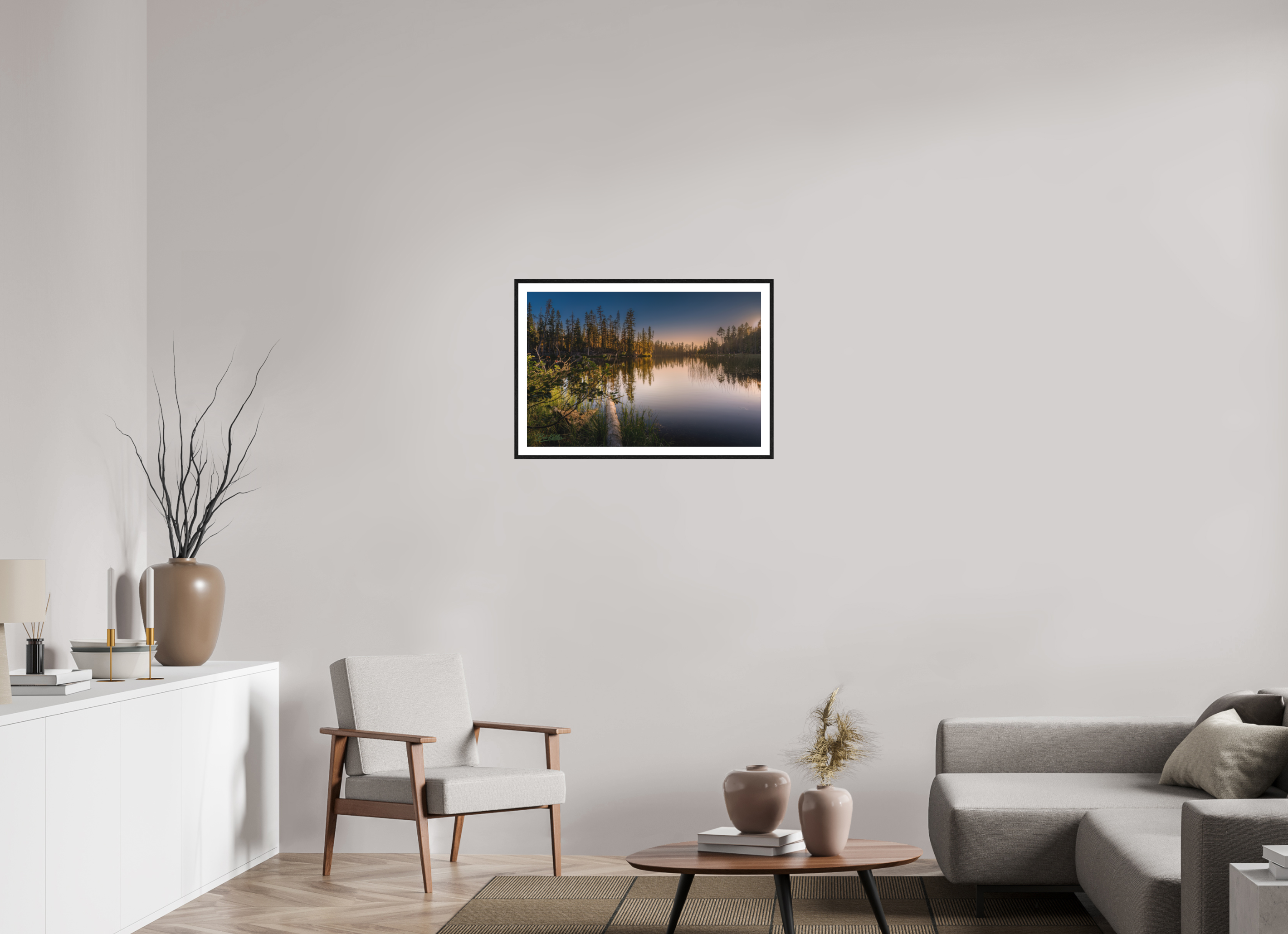 30 x 20″, Fine Art - Acrylic - Framed High Sierra Splendor