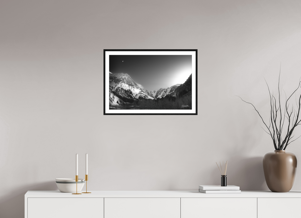24 x 16″, Fine Art - Acrylic - Framed Last Light in the Canyon