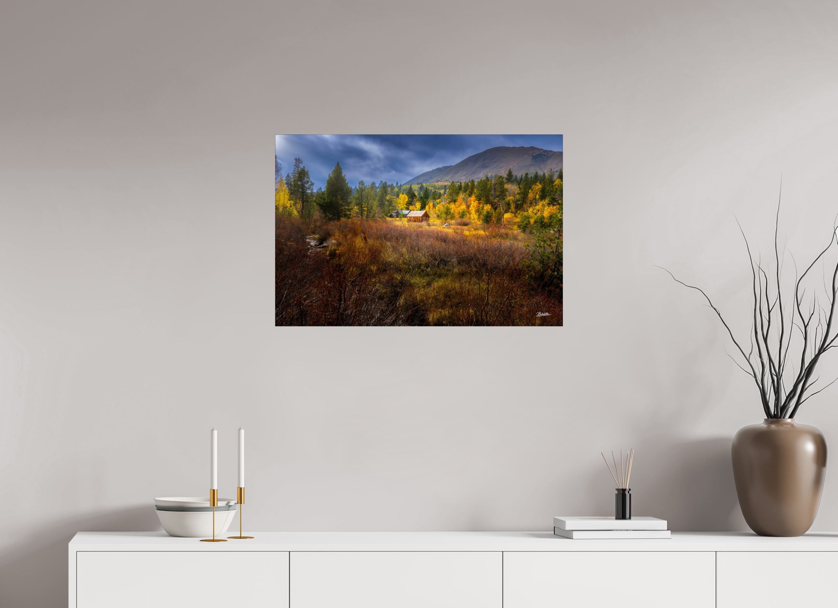 30 x 20″, Fine Art Print-Only Hope Valley Hushed