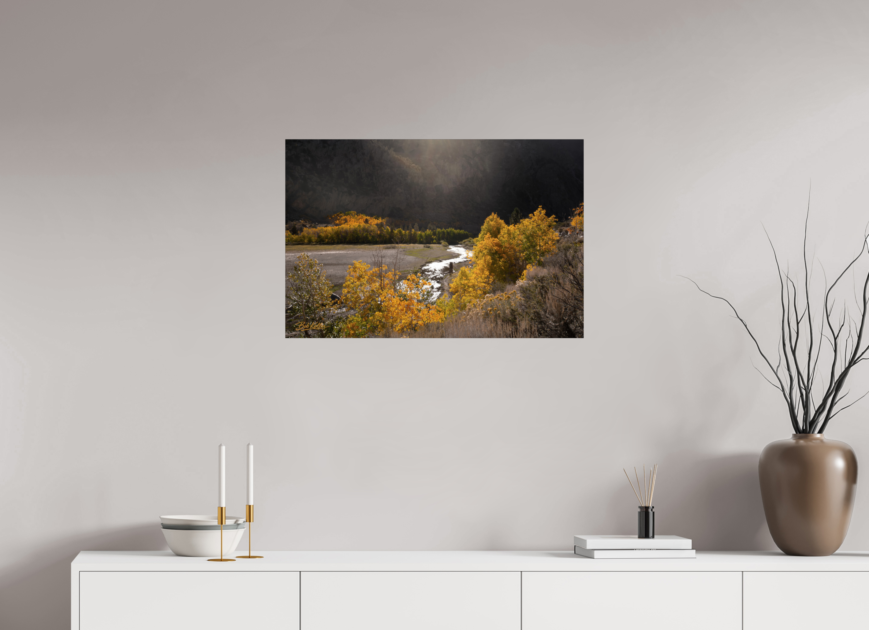 30 x 20″, Fine Art Print-Only First Light on the Loop